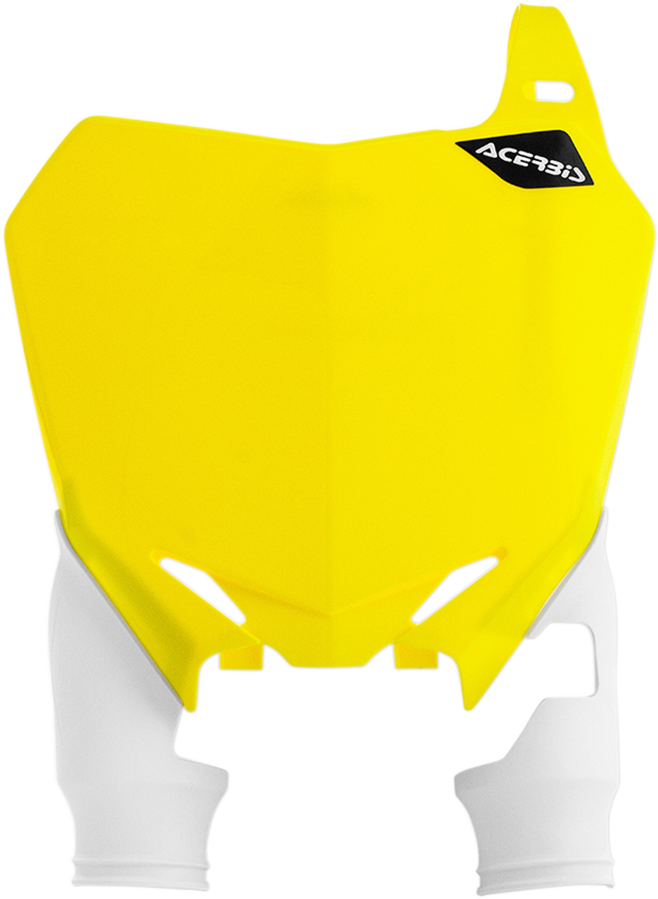 ACERBIS Raptor Number Plate - '02 RM Yellow - Suzuki 2527390231