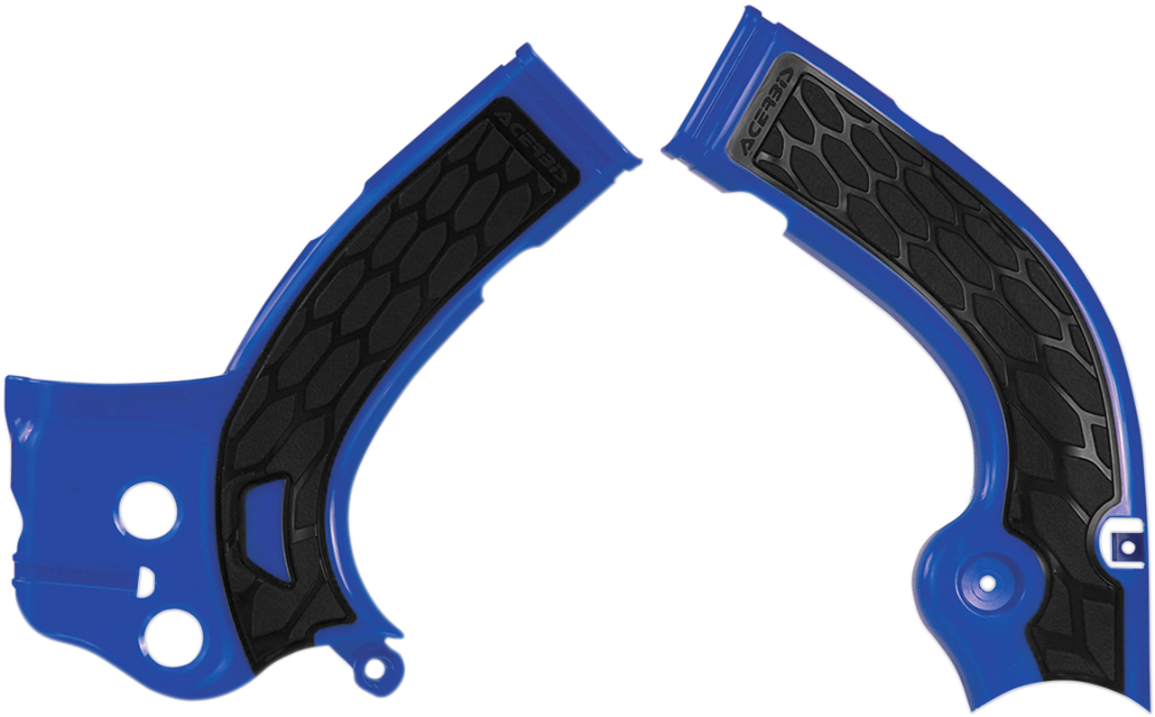 ACERBIS X-Grip Frame Guards - Blue/Black - YZF 2374261034
