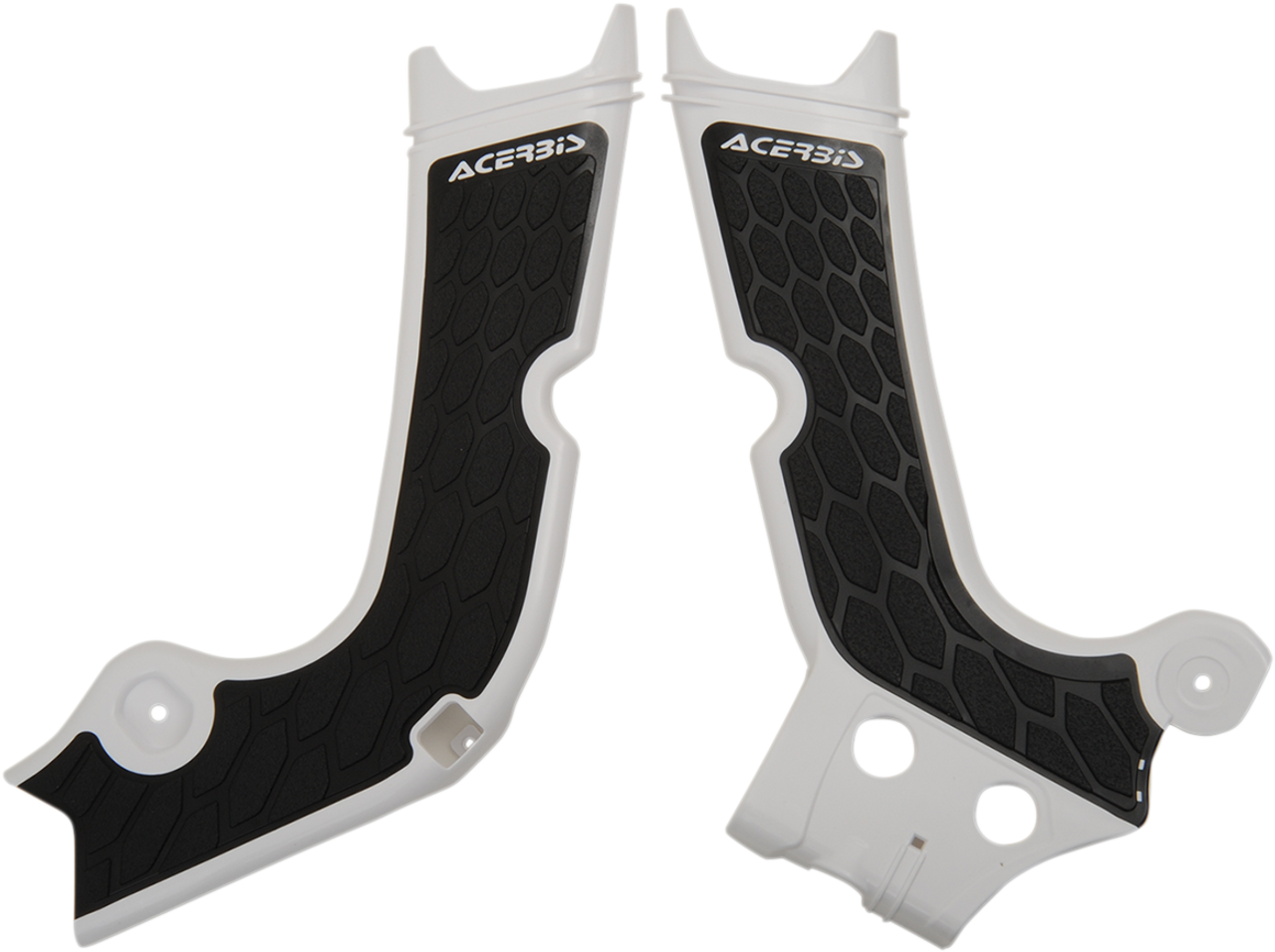 ACERBIS X-Grip Frame Guards - White/Black - CRF 2630711035