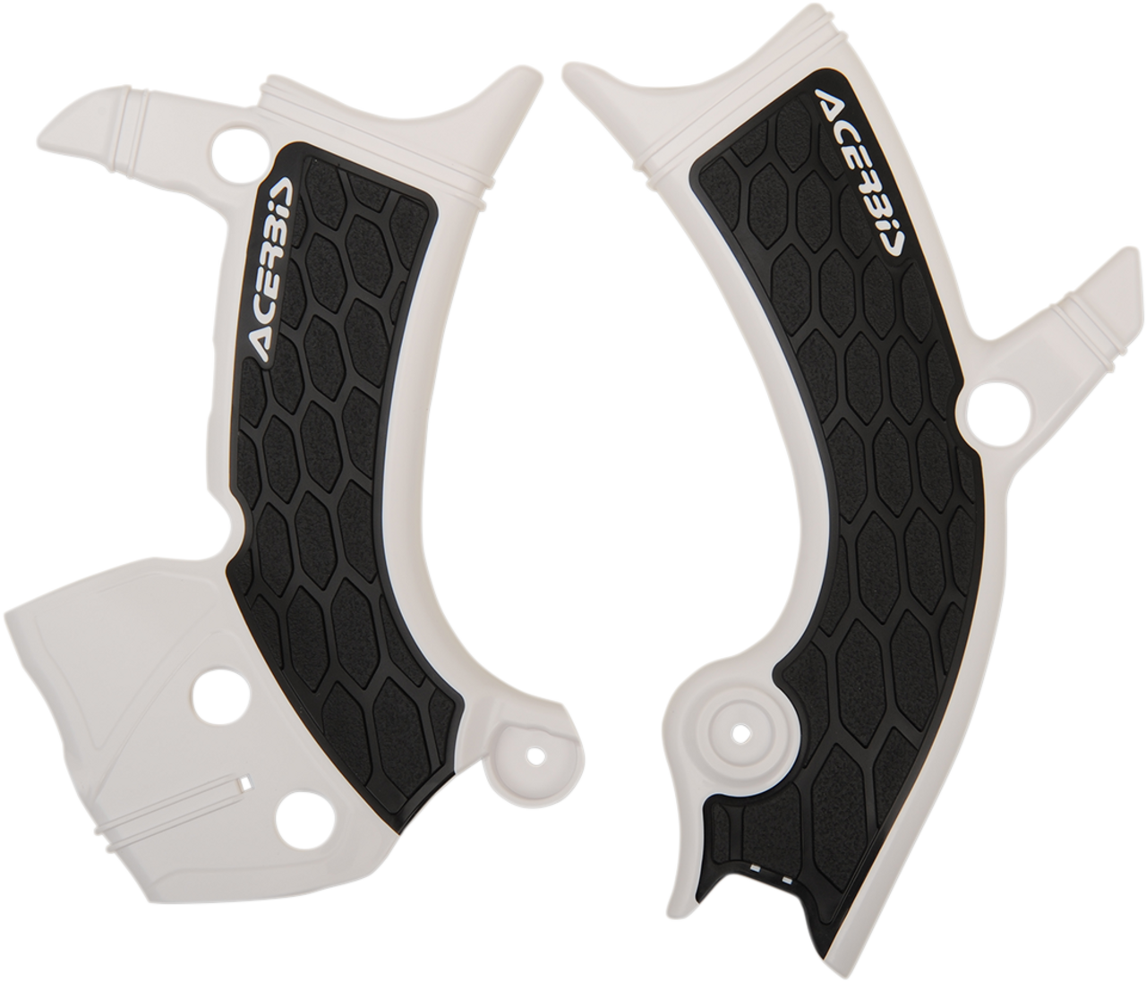 ACERBIS X-Grip Frame Guards - White/Black - YZF/WRF 2689411035