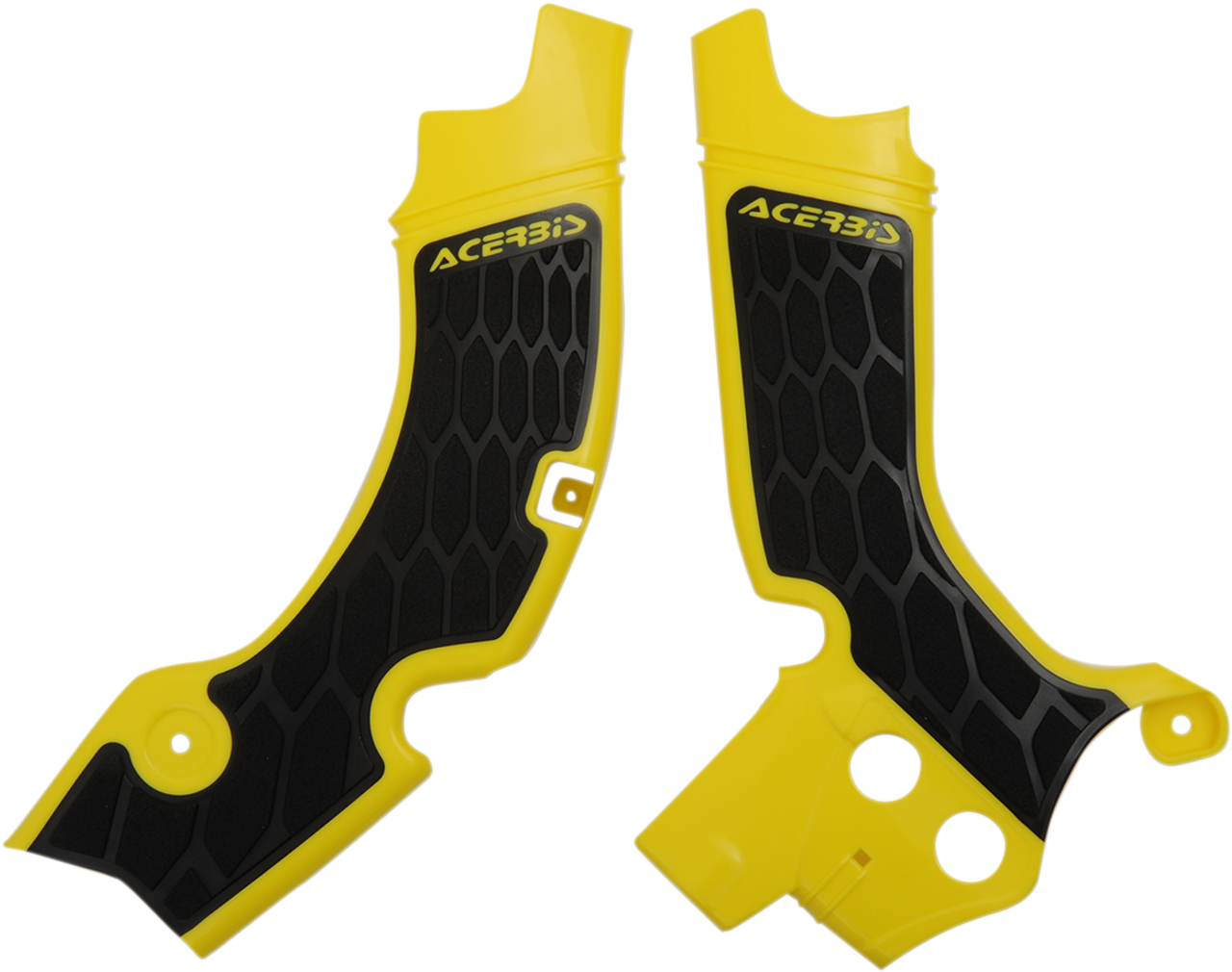 ACERBIS X-Grip Frame Guards - Yellow/Black - RM-Z 2630531017