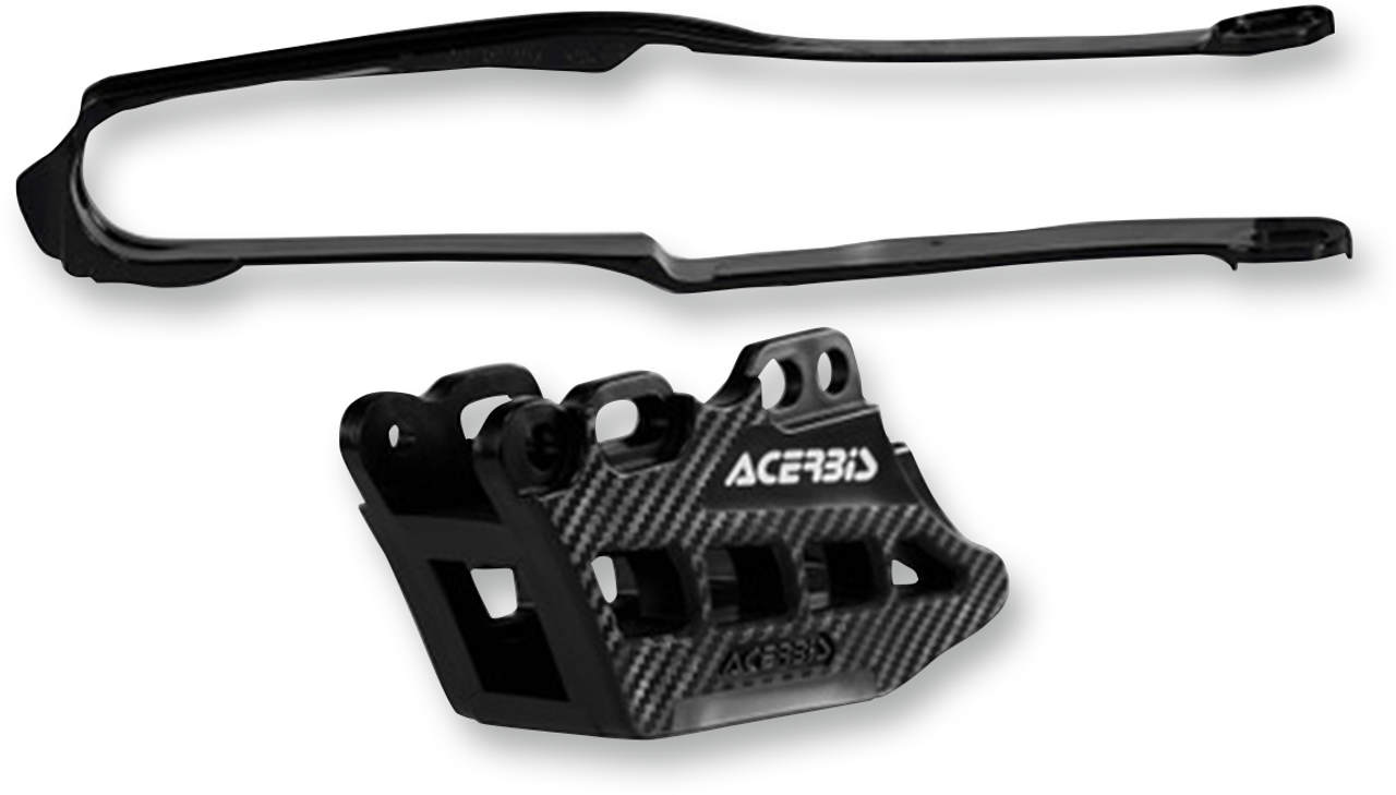ACERBIS Chain Guide 2.0 and Slider Kit - Honda CRF250R - Black 2449440001
