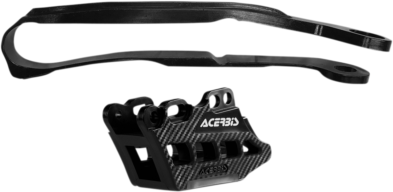 ACERBIS Chain Guide 2.0 and Slider Kit - Kawasaki KX250F/KX450F - Black 2466040001