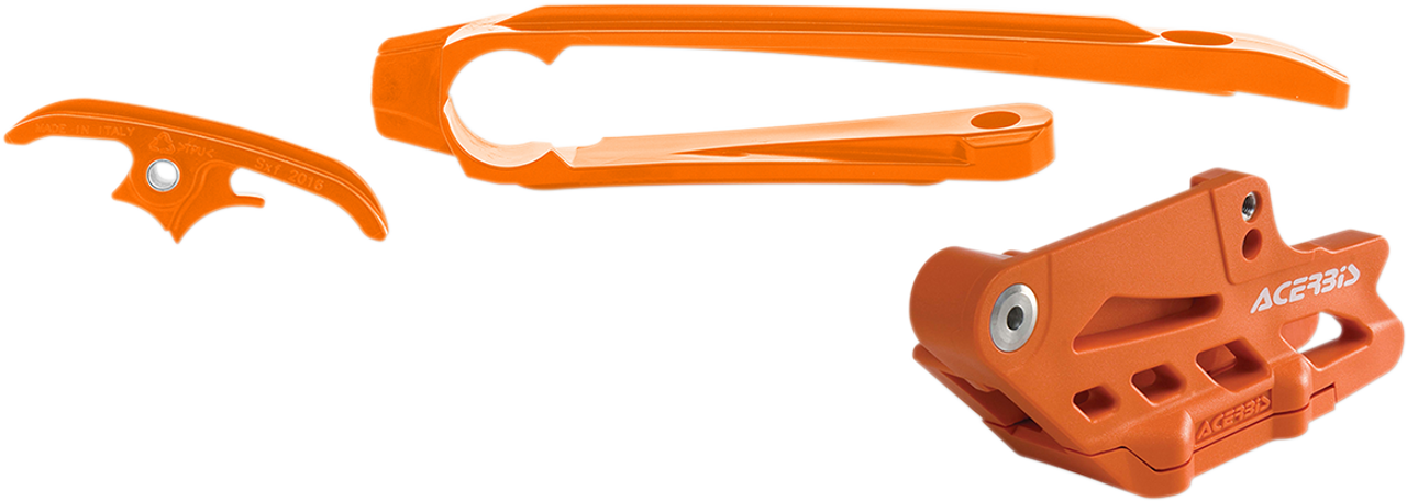 ACERBIS Chain Guide and Slider Kit - KTM EXC/EXC-F - Orange 2630765226