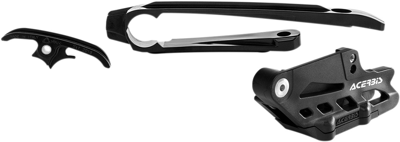 ACERBIS Chain Guide and Slider Kit - KTM EXC/EXC-F - Black 2630760001