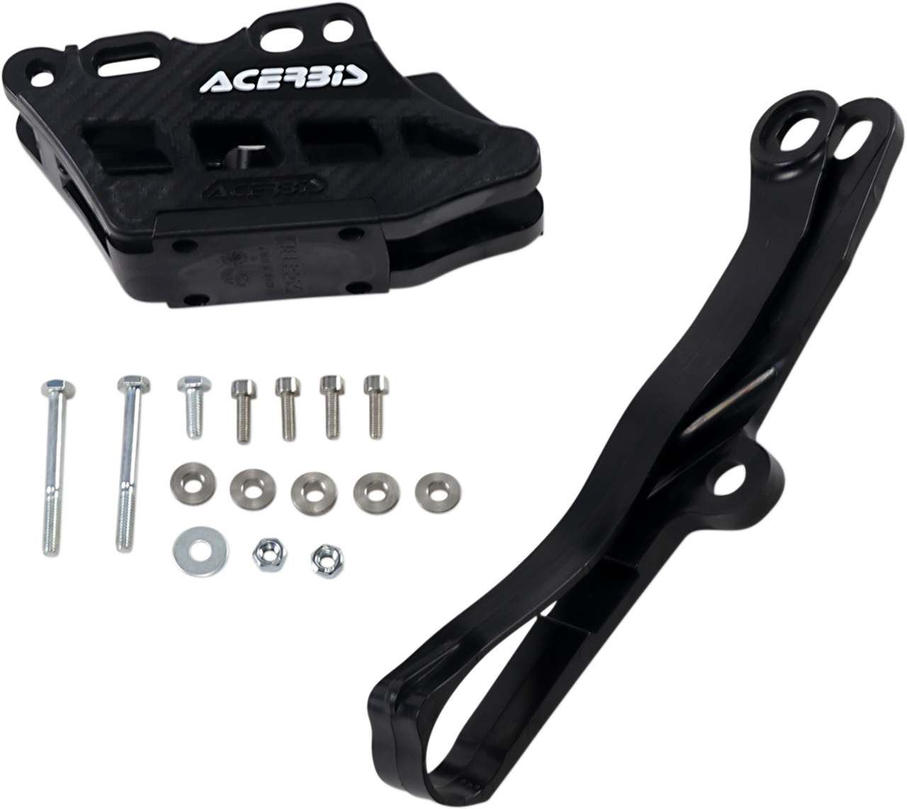 ACERBIS Chain Guide 2.0 and Slider Kit - Kawasaki KX450 - Black 2734950001