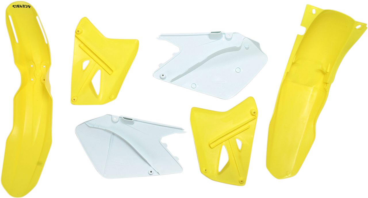 ACERBIS Standard Replacement Body Kit - OE Yellow/White - RM 2041150206