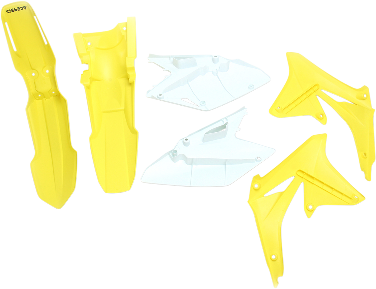 ACERBIS Standard Replacement Body Kit- OE Yellow/White - RMZ450 2113820357