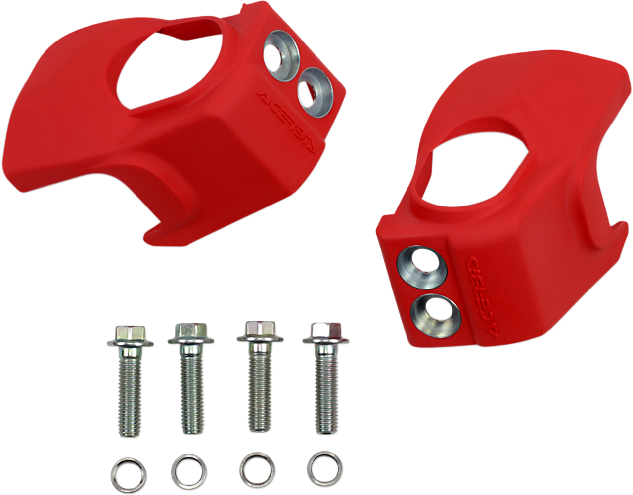 ACERBIS Fork Shoe Protector - Red 2742580004