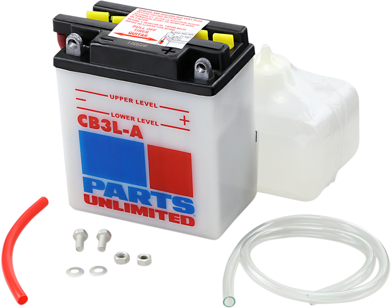 PARTS UNLIMITED Battery - YB3L-A CB3L-A-FP
