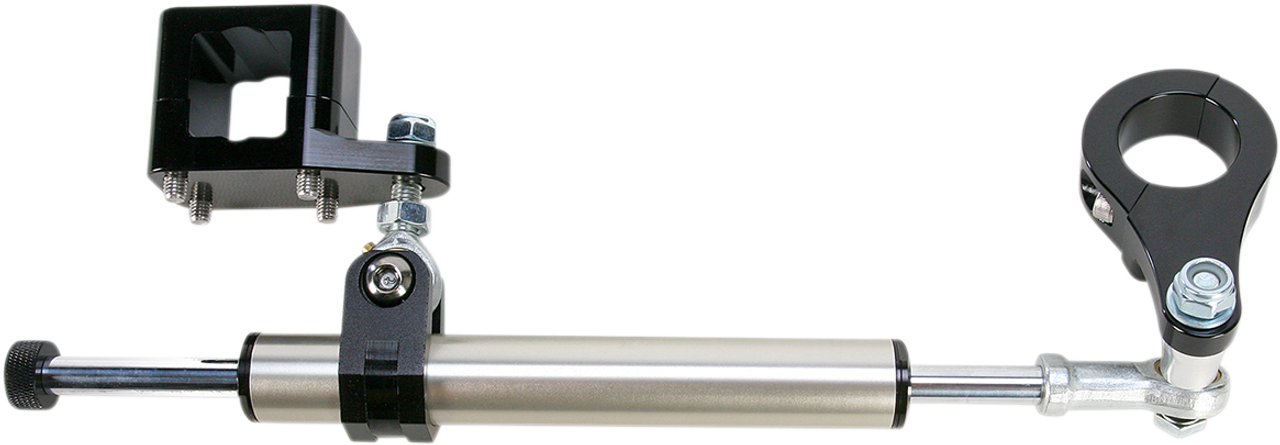 MOOSE RACING 11-Way Steering Stabilizer - Rebuildable - Black BTS-ERB543-BK