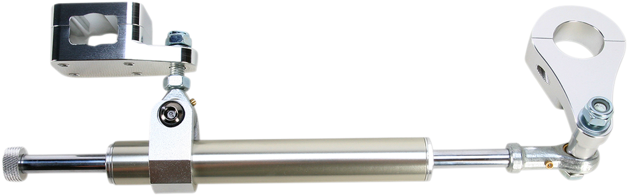 MOOSE RACING 7-Way Steering Stabilizer - Silver BTS-RB53-S