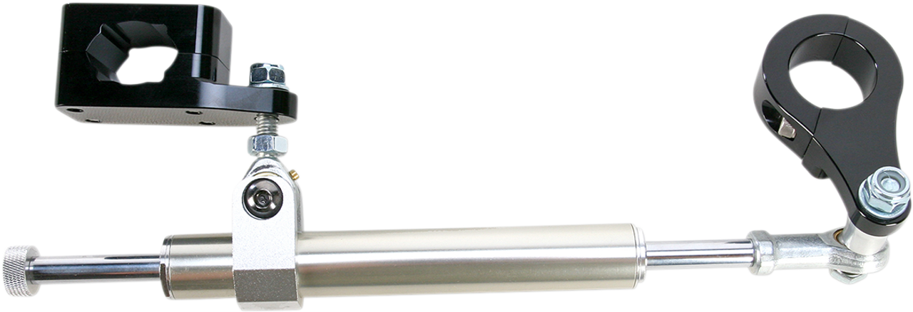 MOOSE RACING 7-Way Steering Stabilizer - Black BTS-RB542-BK