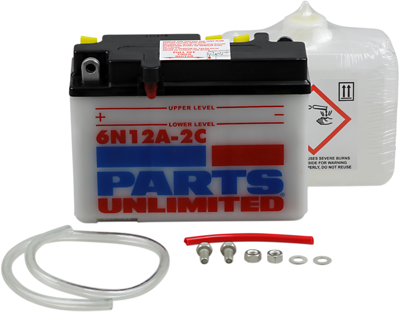 PARTS UNLIMITED Battery - 6N12A-2C (B54-6) 6N12A-2C-FP