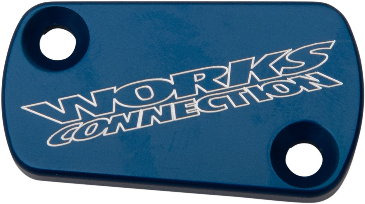 WORKS CONNECTION Clutch Cover - Blue 21-150