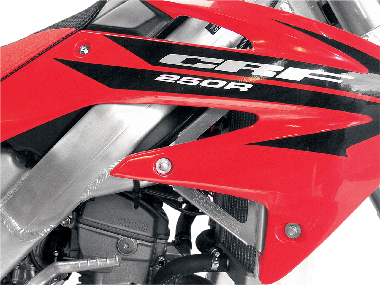 WORKS CONNECTION Radiator Brace - Silver - Honda 18-771