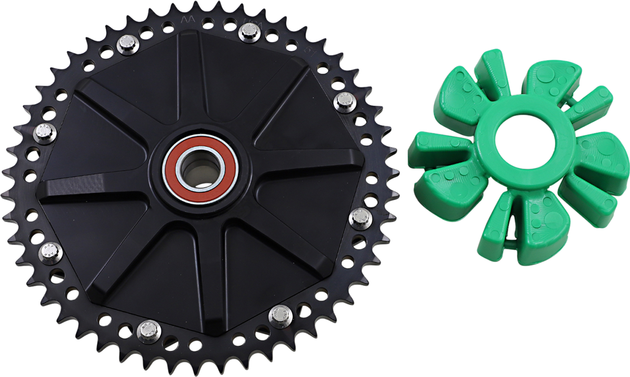 ALLOY ART Cush Drive Sprocket - Black - 51 Tooth G2CC51-11