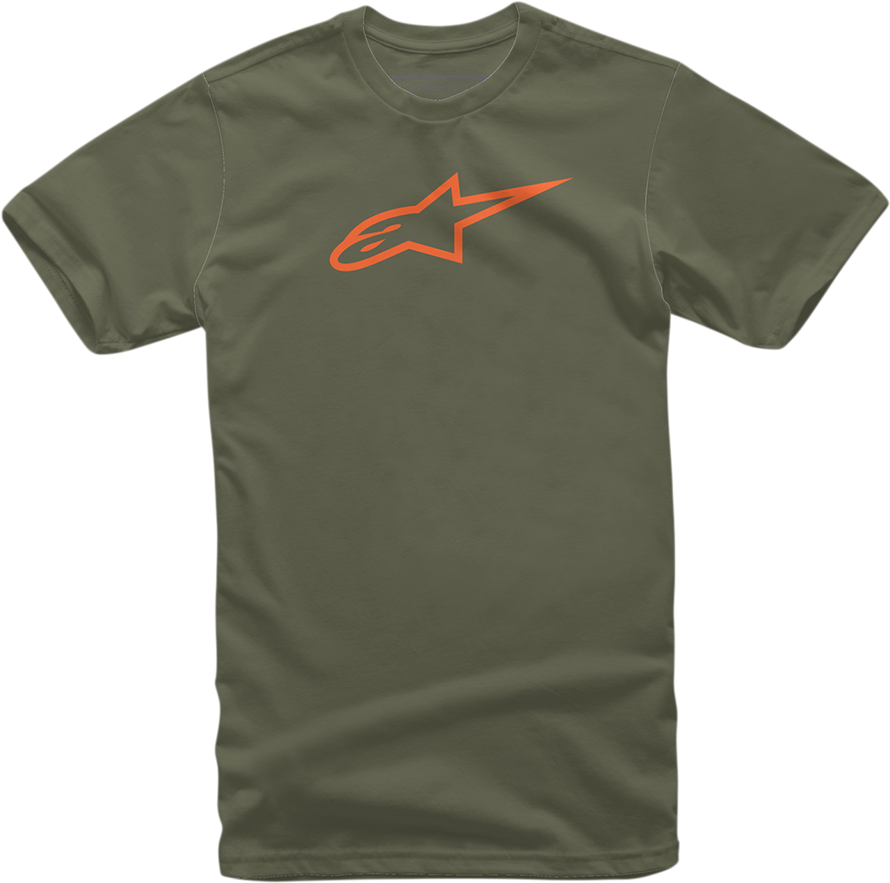 ALPINESTARS Ageless T-Shirt - Military/Orange - 2XL 10327203069402X