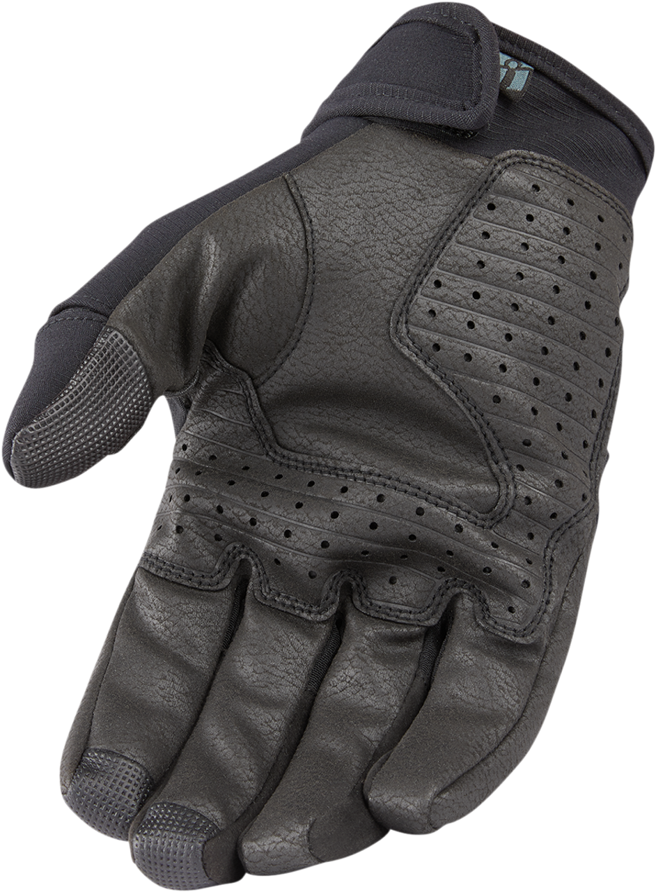 ICON Stormhawk CE Gloves - Black - Small 3301-3965