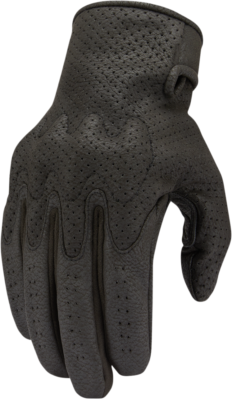 ICON Airform¢â€žÂ¢ CE Gloves - Black - Medium 3301-4136