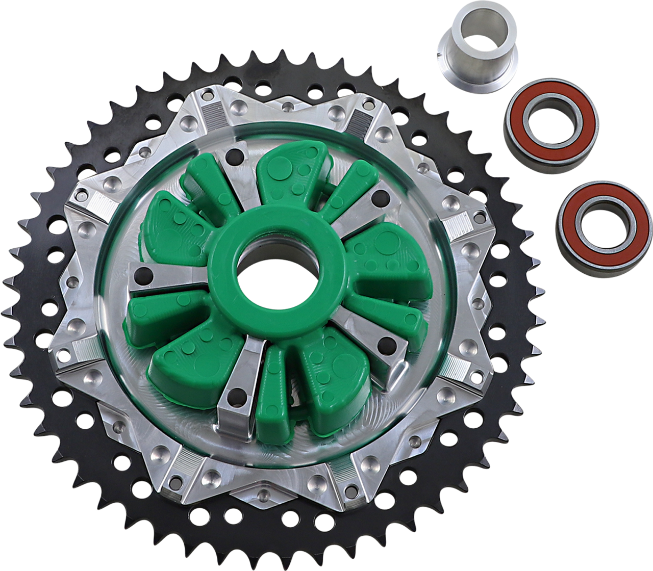 ALLOY ART Cush Drive Sprocket - Black - 53 Tooth G2CC53-31