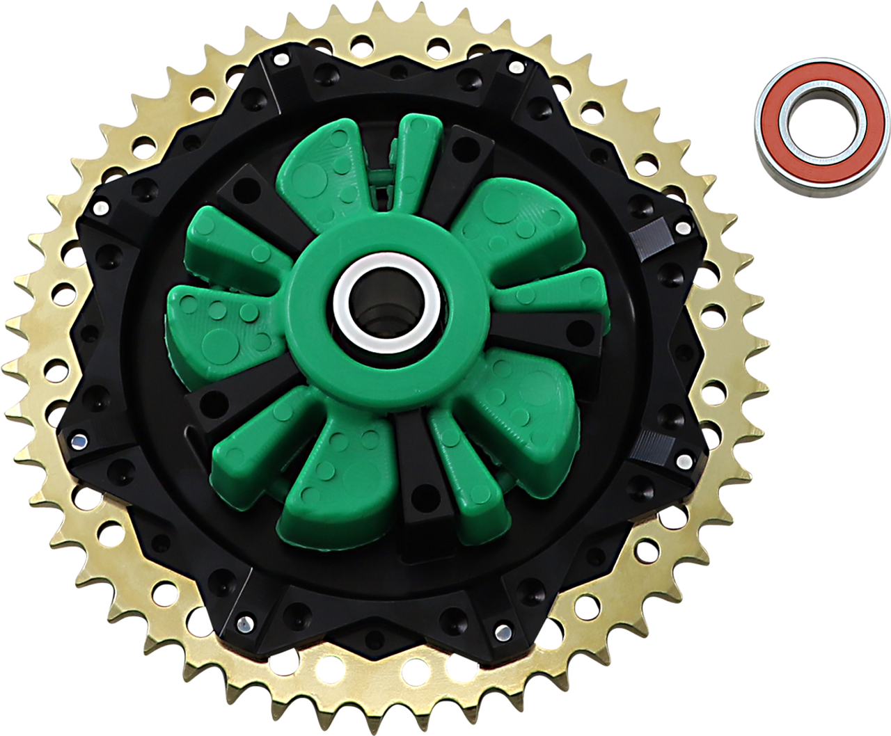 ALLOY ART Cush Drive Sprocket - Black - 51 Tooth G2CC51-12