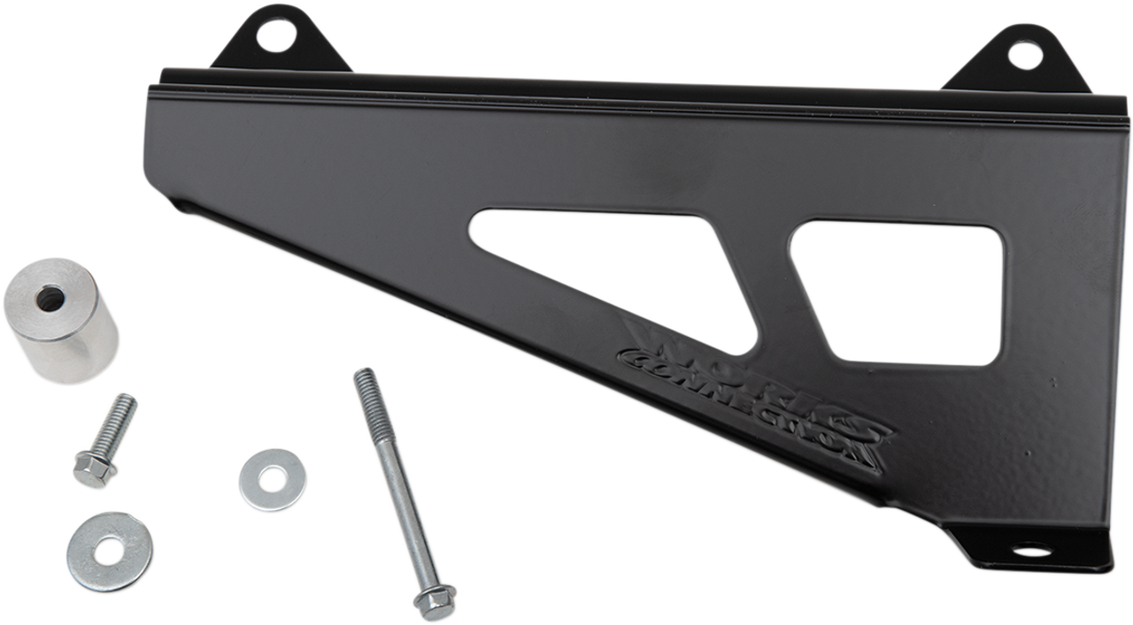 WORKS CONNECTION Radiator Brace - Silver - Yamaha 18-123