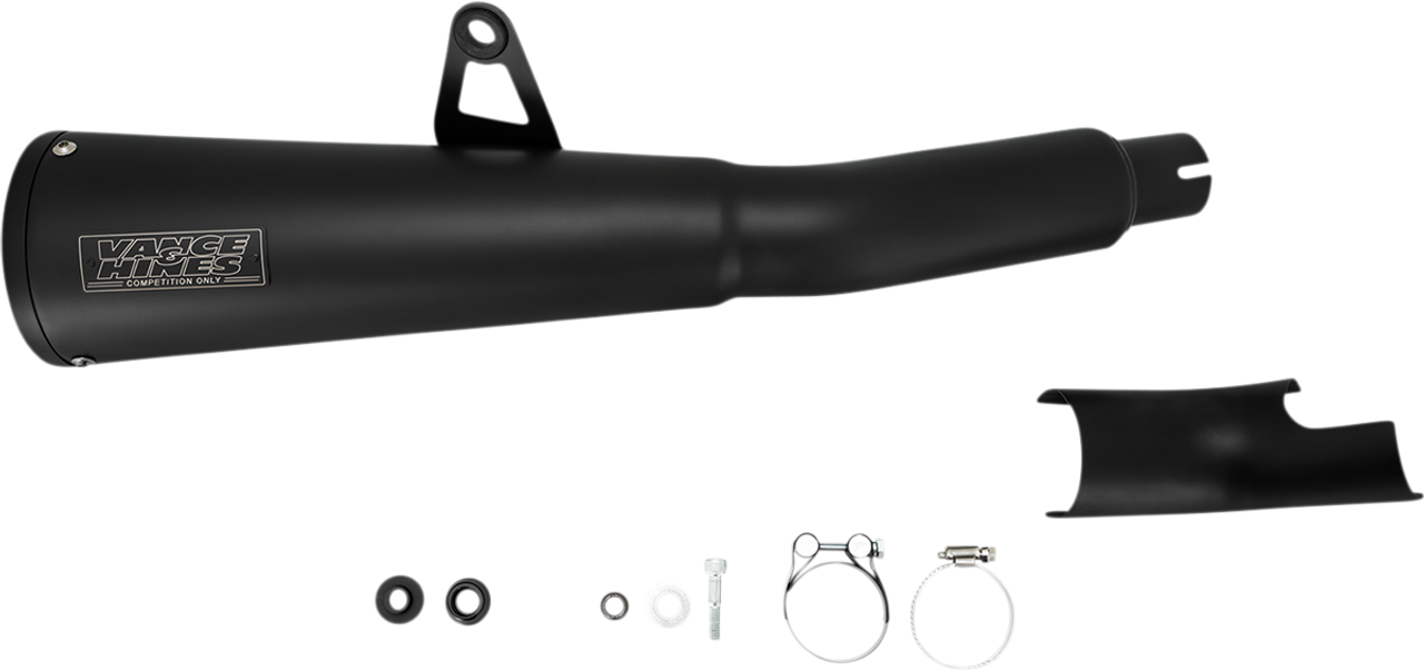 VANCE & HINES Black Muffler - Honda Rebel 48425