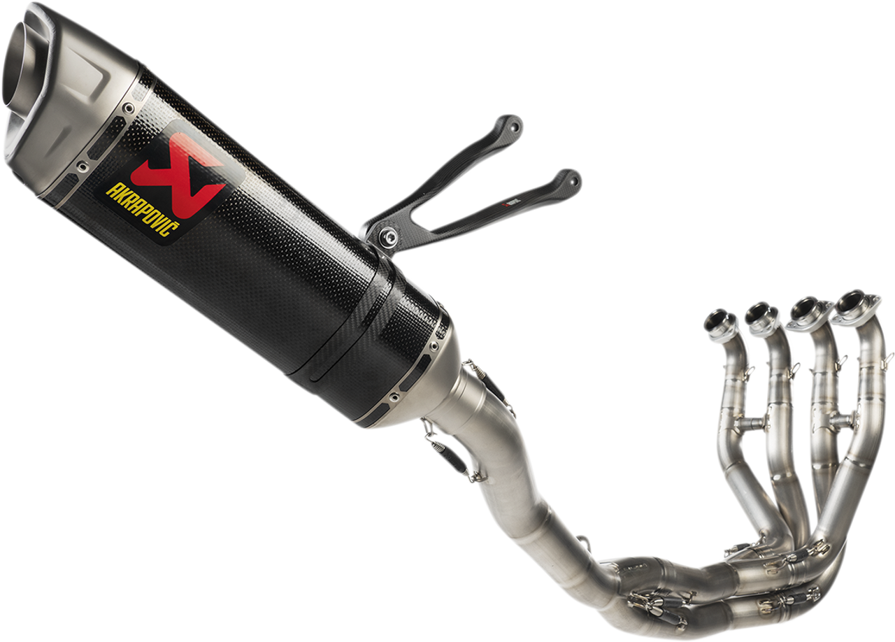 AKRAPOVIC Race Exhaust - Carbon Fiber S-K10R10-RC