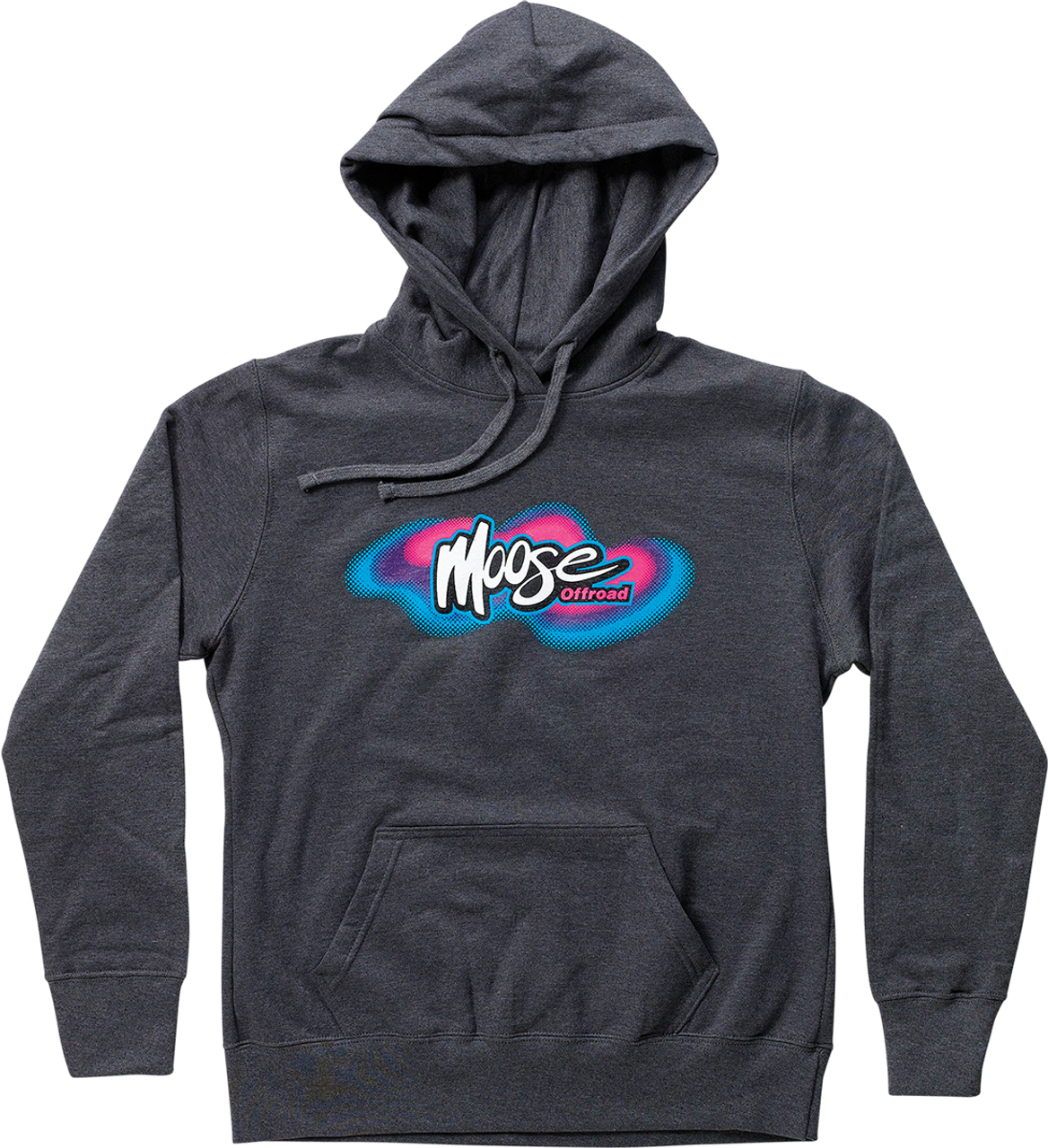 MOOSE RACING Women's Retro Hoodie - Gray - XL 3051-1153