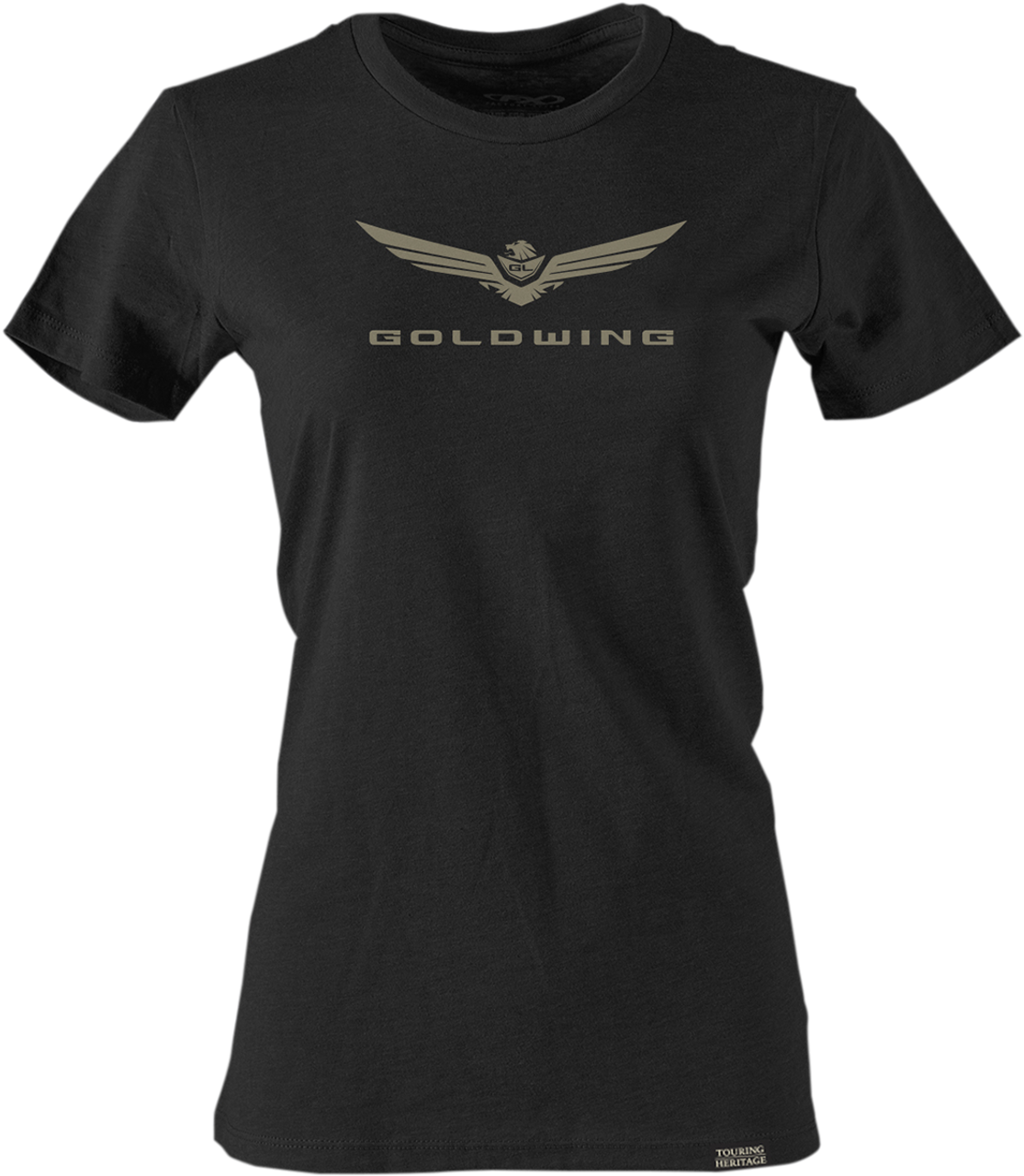 FACTORY EFFEX Women's Goldwing 2 T-Shirt - Black - Large 25-87854
