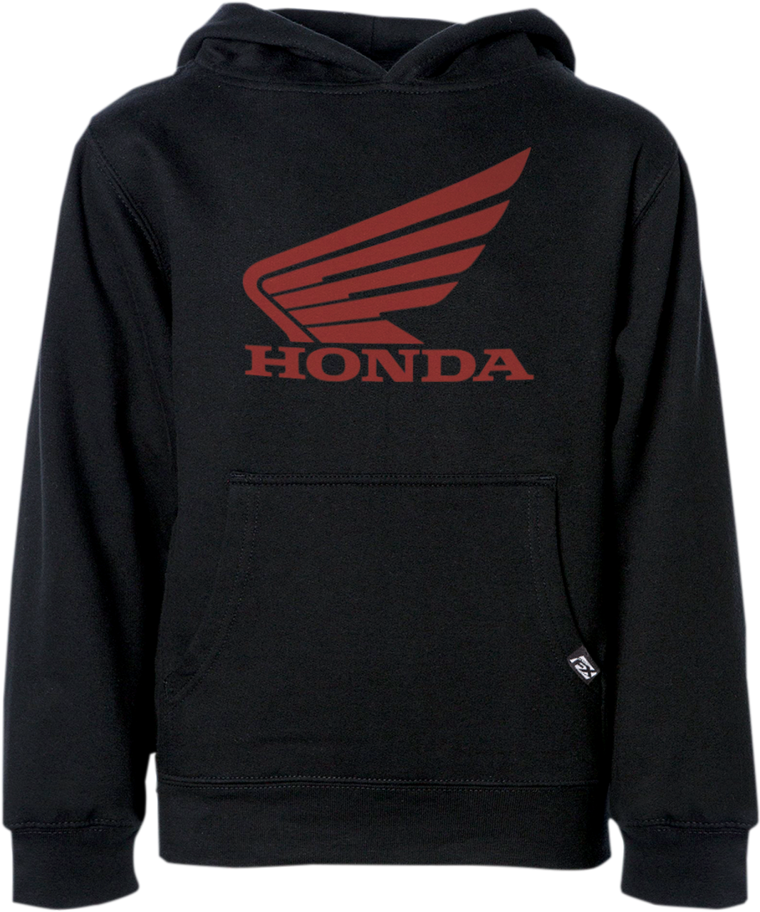 FACTORY EFFEX Youth Honda Wing Pullover Hoodie - Black - Small 25-88340