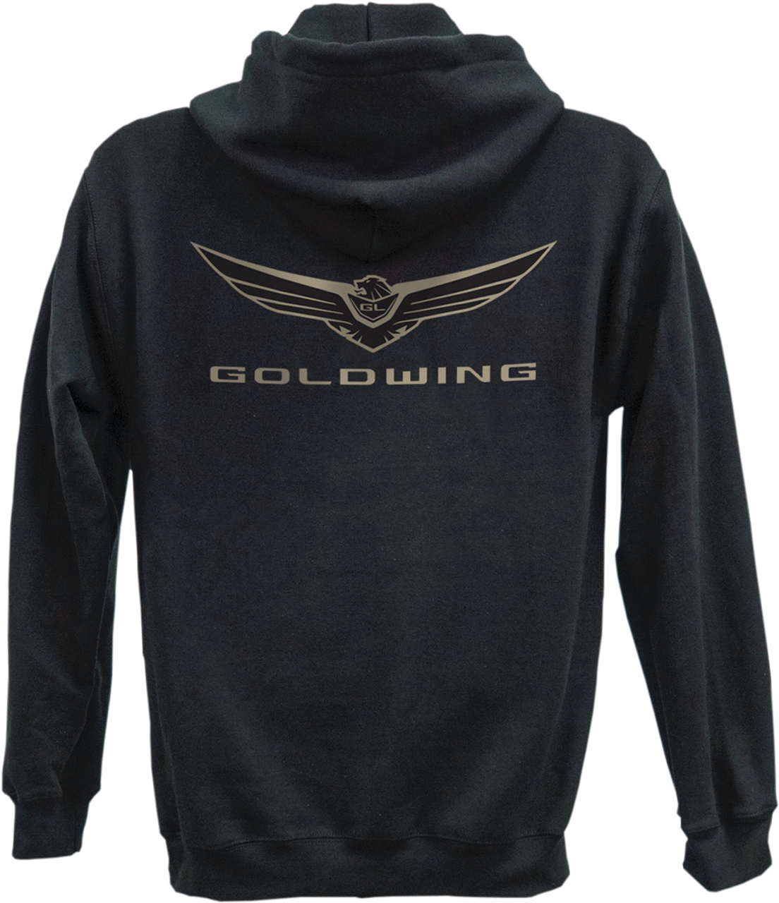 FACTORY EFFEX Goldwing Icon Zip-Up Hoodie - Black - Large 25-88804