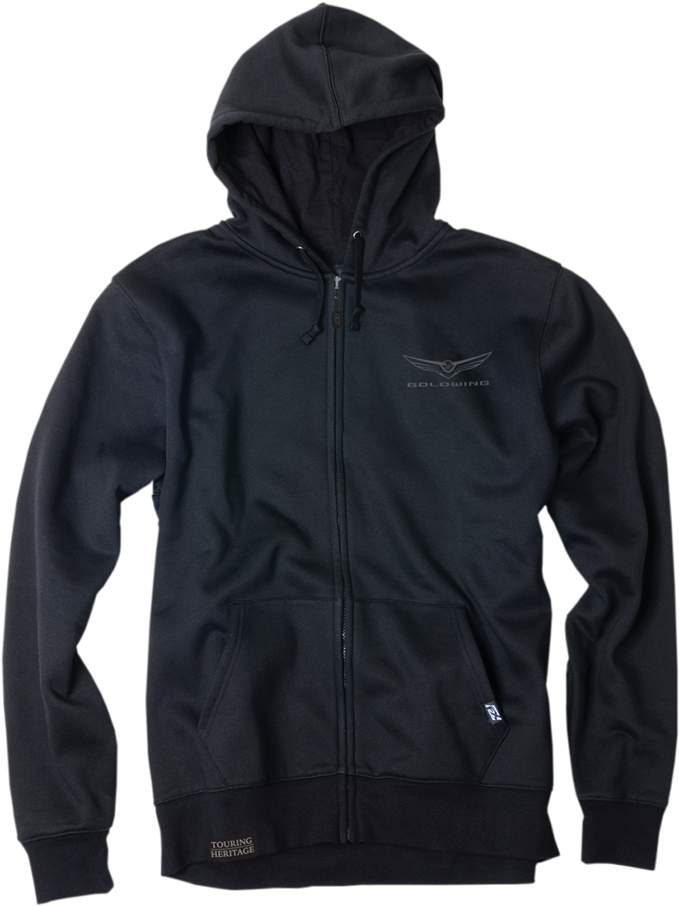 FACTORY EFFEX Goldwing Burst Zip Hoodie - Black - Large 25-88814