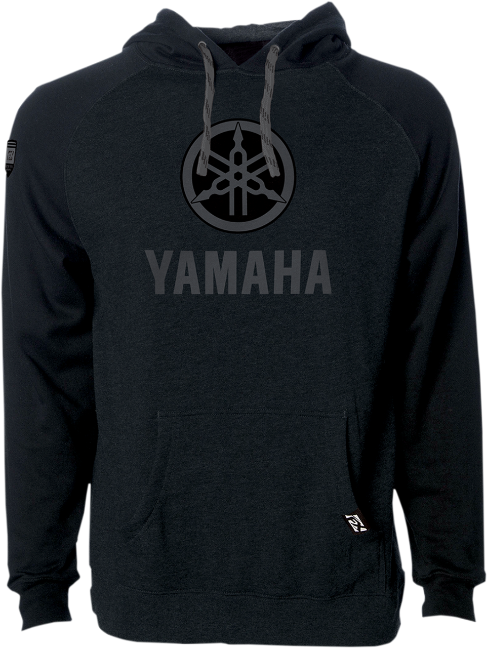 FACTORY EFFEX Yamaha Pullover Hoodie - Black - Large 25-88204