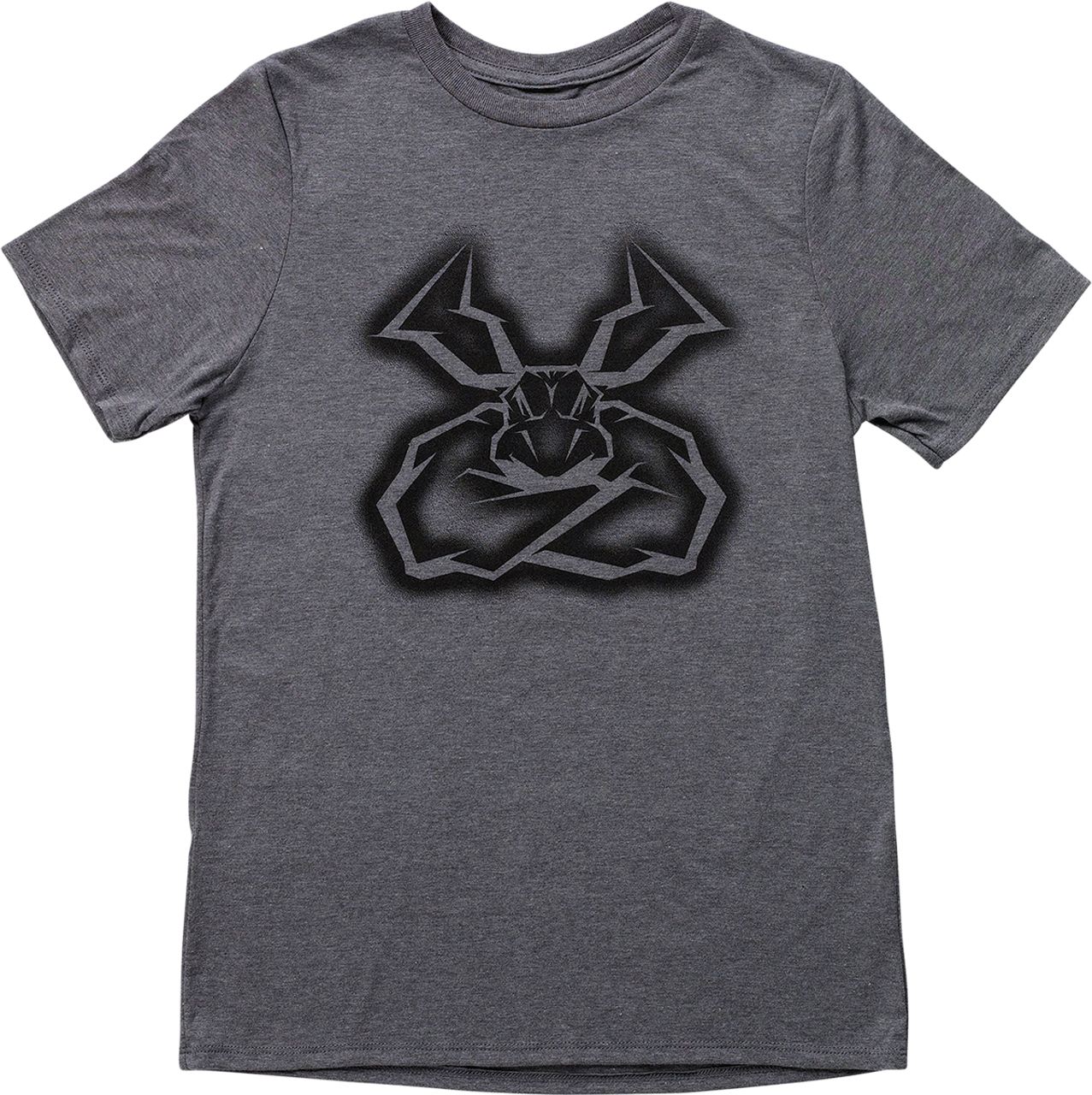 MOOSE RACING Youth Agroid Shadow T-Shirt - Gray - Small 3032-3496