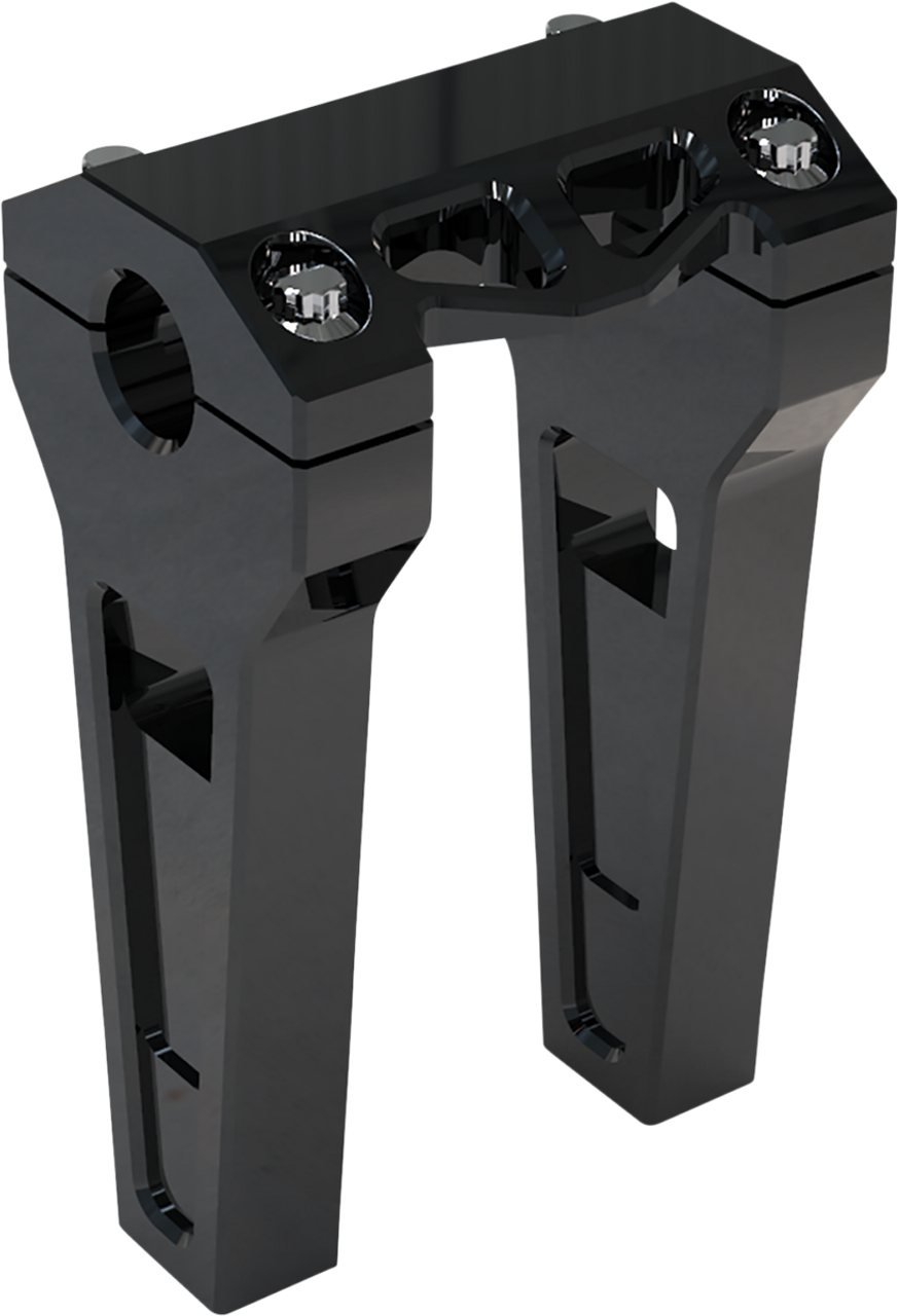 LA CHOPPERS Risers - Straight - 6" - Black Anodized LA-7470-06B