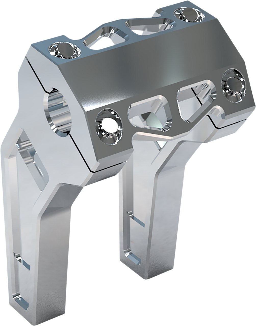 LA CHOPPERS Risers - Pullback - 6" - Raw LA-7471-06R