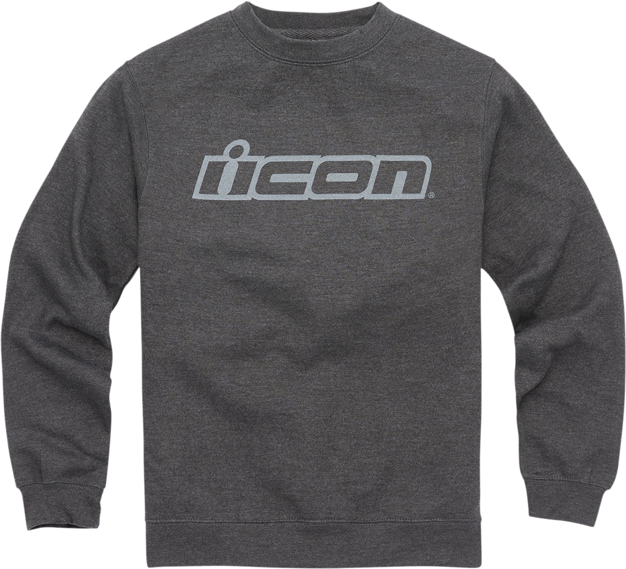 ICON ICON Slant Crewneck Sweatshirt - Gray - Medium 3050-5837