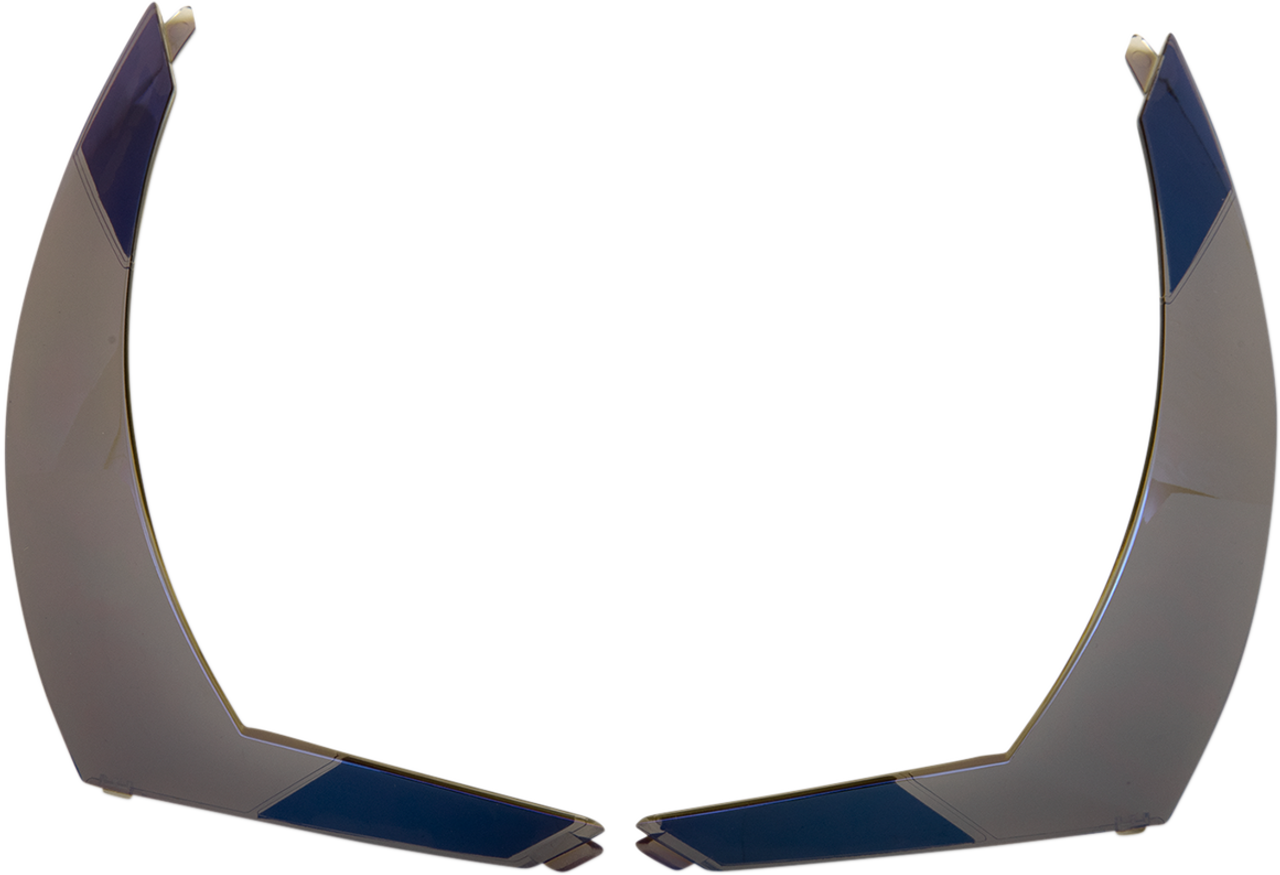 ICON Airform Rear Spoiler - RST Blue 0133-1208