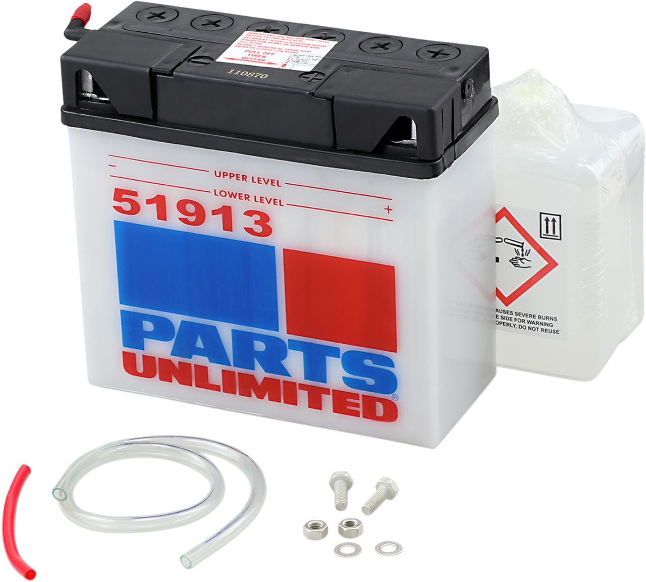 PARTS UNLIMITED Battery - 51913 12C16A-3A-FP