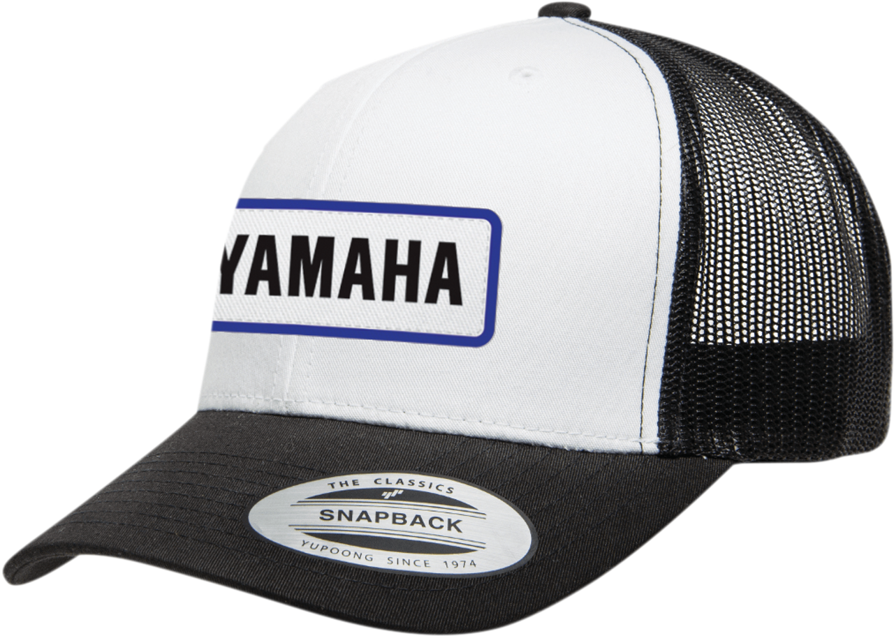 FACTORY EFFEX Yamaha Throwback Hat - Black/White 25-86204