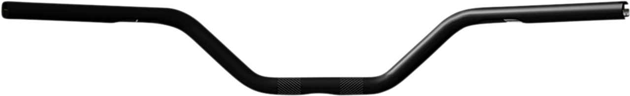 Khrome Werks Black Street-X 1" Mid Bend Handlebar for Harley-Davidson 1996-2025 300904