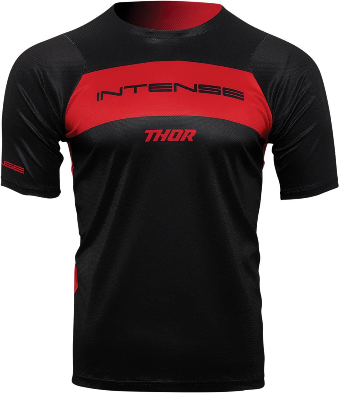 THOR Intense Dart Jersey - Black/Red - Large 5120-0153
