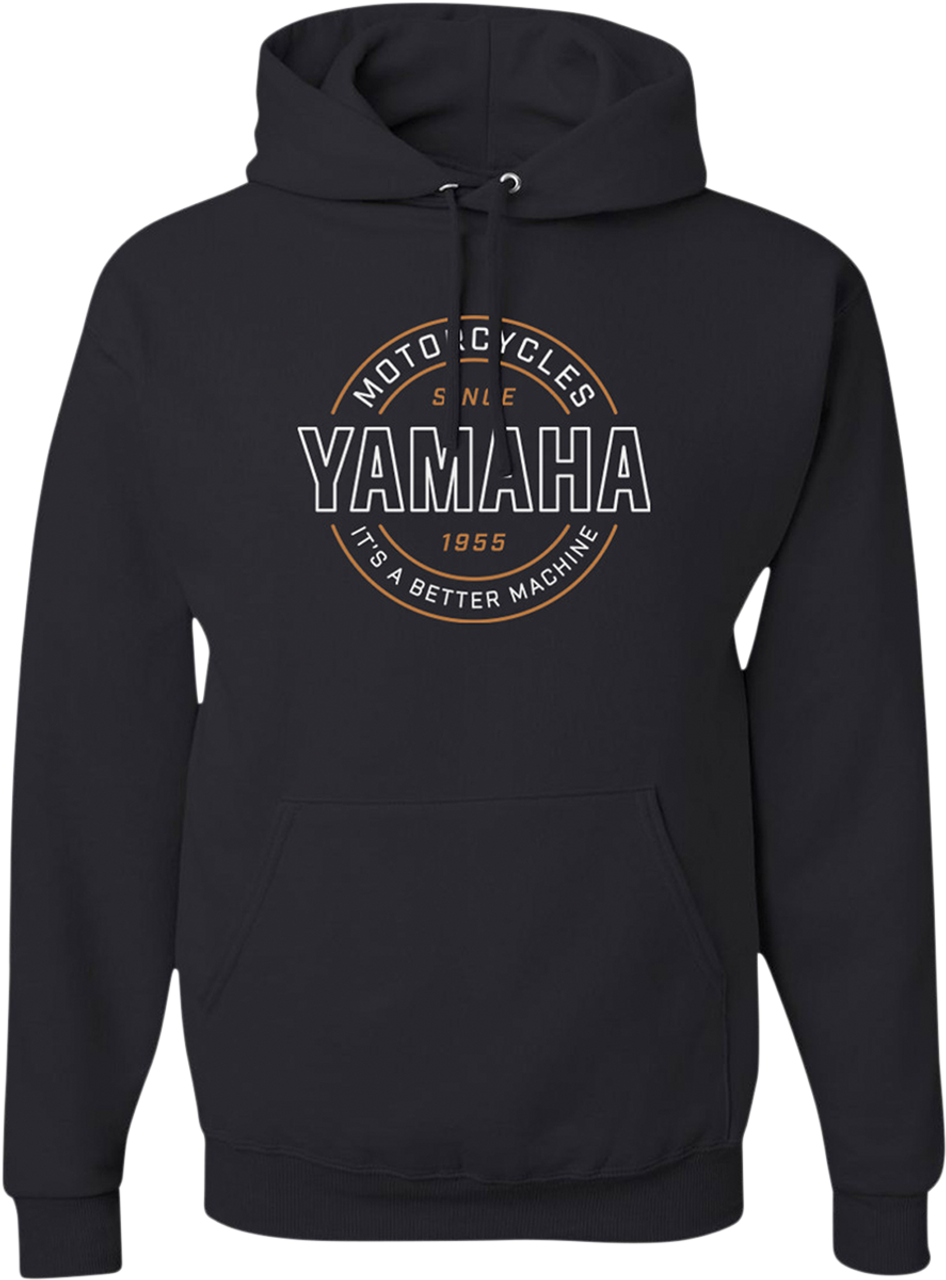YAMAHA APPAREL Yamaha Better Machine Hoodie - Black - 2XL NP21S-M1972-2X