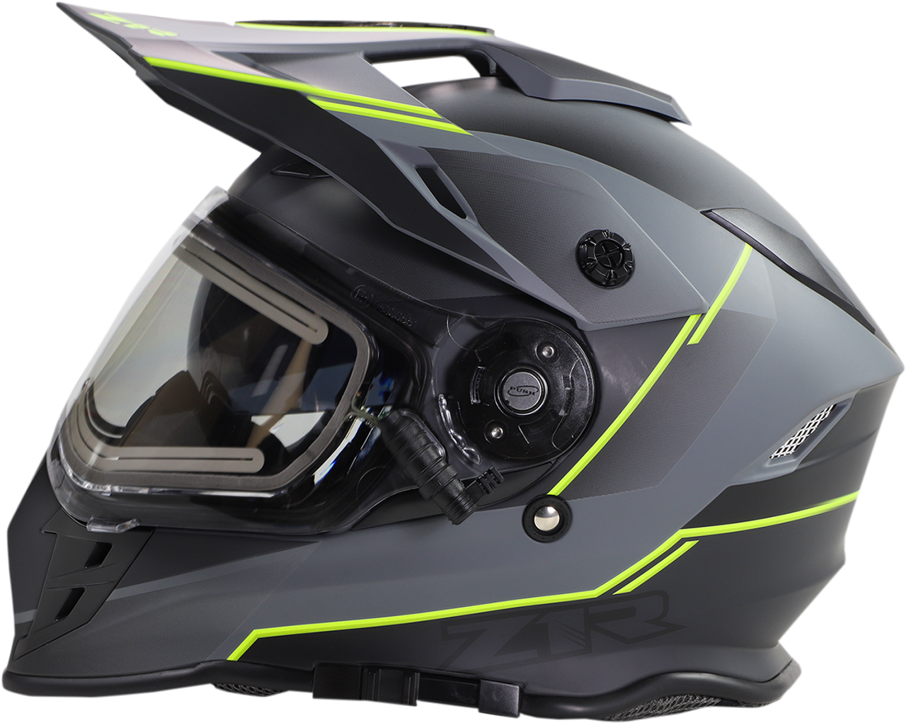 Z1R Range Helmet - Bladestorm - Gray/Black/Hi-Viz Yellow - XS 0101-14065