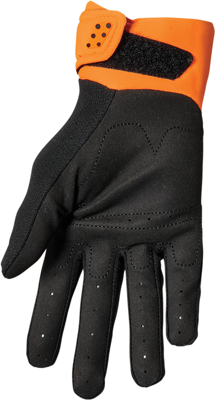 THOR Spectrum Gloves - Orange/Black - Large 3330-6846