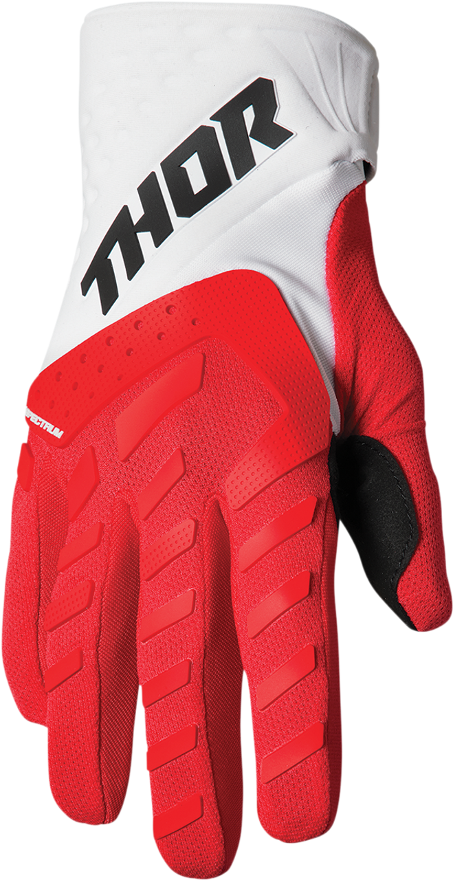 THOR Spectrum Gloves - Red/White - 2XL 3330-6842