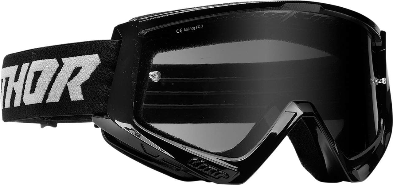 THOR Combat Sand Goggles - Racer - Black/Gray 2601-2693