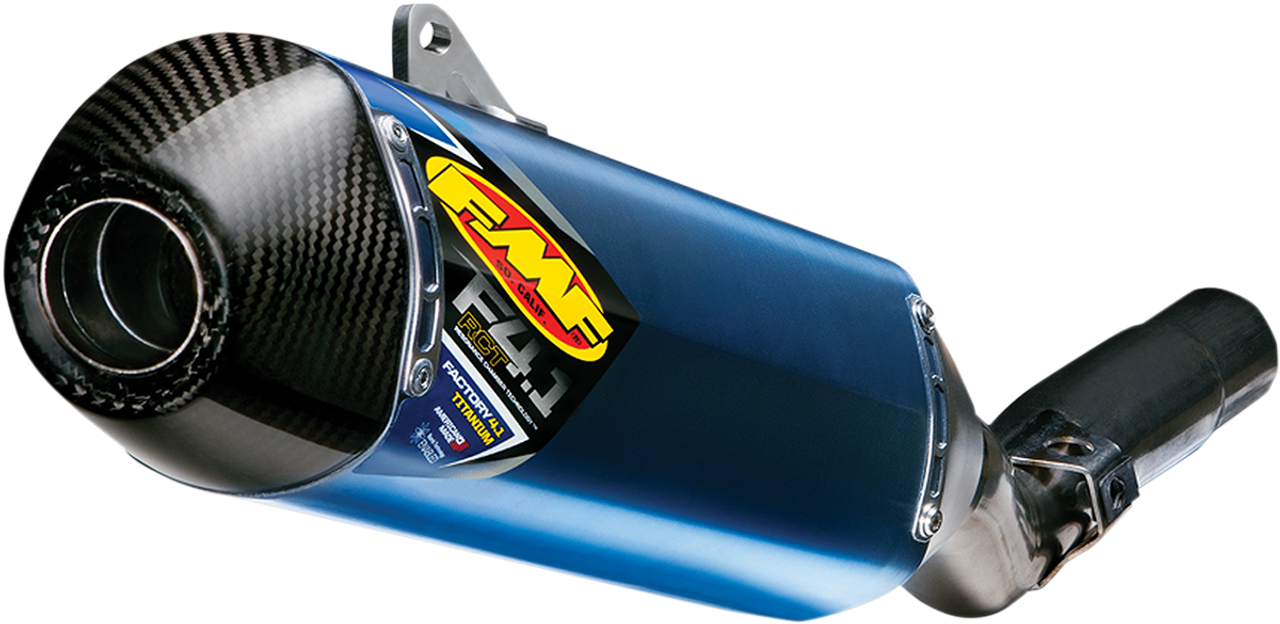 FMF Factory 4.1 RCT Muffler - Anodized Titanium 045561